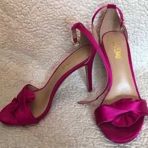 Hot pink heels